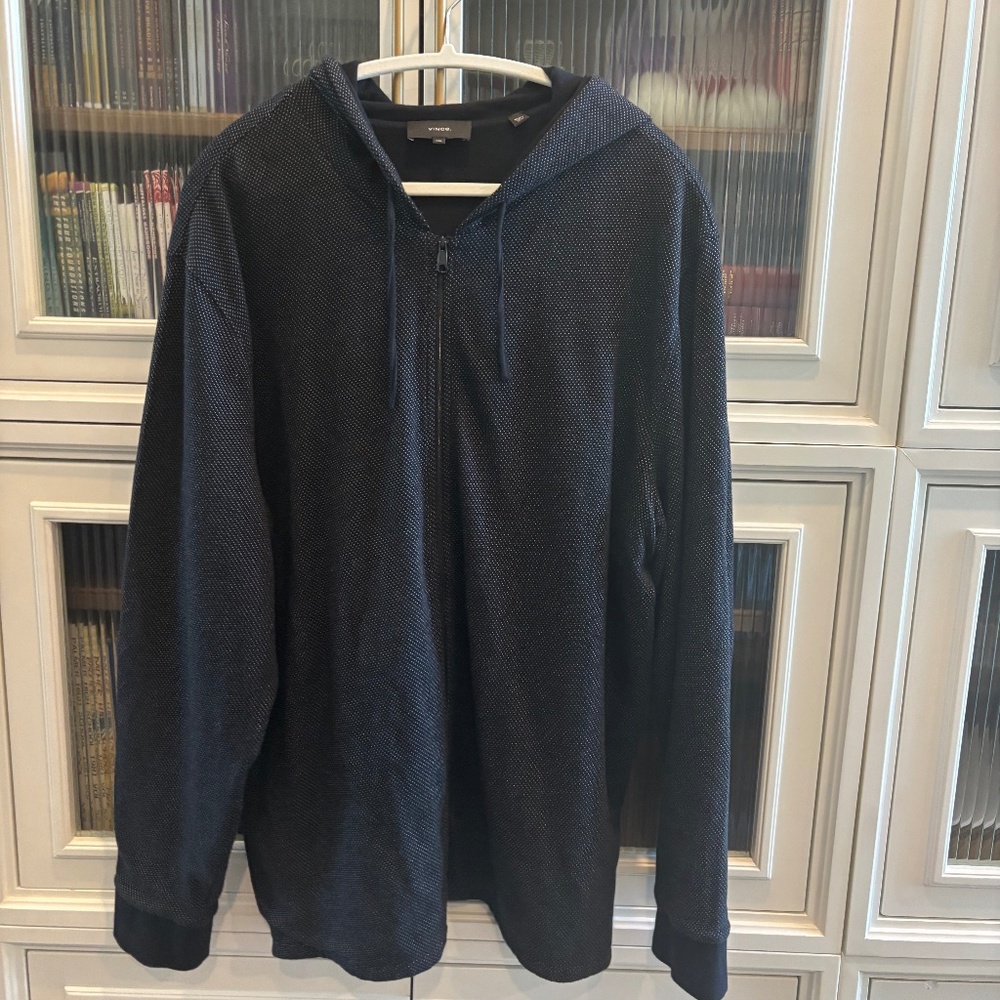 *MENS* Vince Full Zip Hoodie (XXL)
